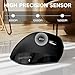 memzuoix Wireless Ergonomic Mouse,Upgraded 2.4G Optical Cordless Mice with 800/1200/1600 DPI,Vertical Computer Wireless Mouse for Laptop,Mac,PC,Desktop (for Right Hand,Large),Black Mouse