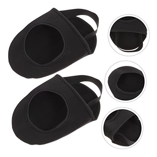 Abaodam 2 unidades de fundas para calzado resistentes al viento – Fundas semicubiertas antideslizantes para ciclismo, bolos y actividades al aire libre, equipo protector elástico miniatura 3