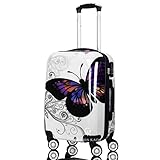 Gloria Kaos - Trolley Bagaglio a Mano Valigia Ultra Leggero In Policarbonato Flessibile 55cm