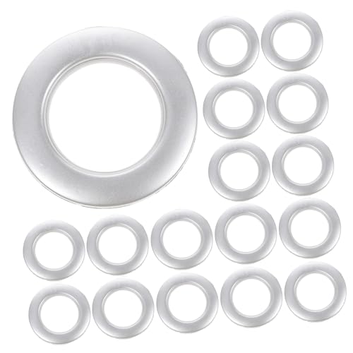 Anillos de ojal silenciosos para cortinas pack de 75 ojales plásticos de decoración 2