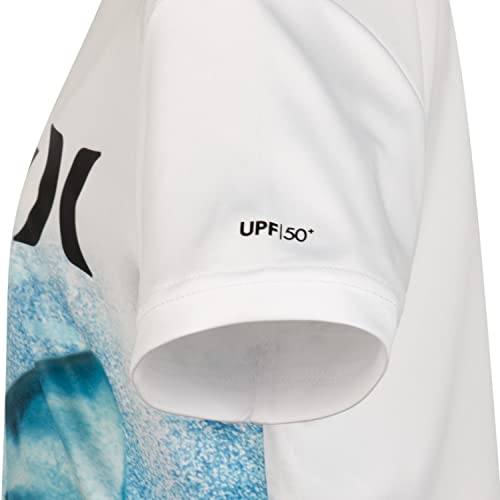 Image of Hurley Boys' Icon UPF 50+ Rash Guard Swim
