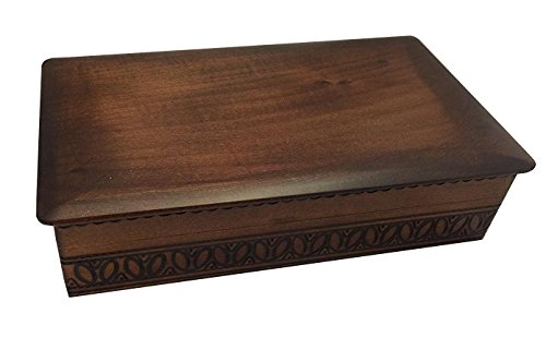 Polish Handmade Wood Jewelry Box #TOP2