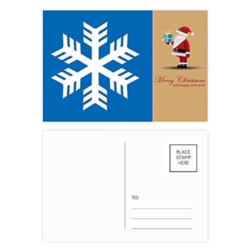 Cartes postales flocons de neige pour correspondre en hiver et décorer vos cadeaux