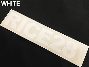 【10月以降値上げ】RICE28 16-17 150cm Amazon.co.jp: RICE28 ライス28 カッティングステッカー 【C