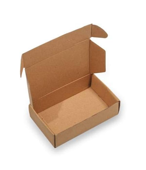 Varda Packaging 3 Ply Brown 6X4X2 Inches Inter Lock Corrugated