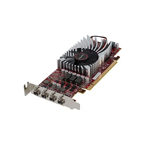 Image of VisionTek AMD Radeon RX 550 Graphic Card - 2 GB GDDR5 - Full-Height | 4 Monitor Support, Low Profile SFF, Full Height Bracket Included, Single Slot, 50W Bus Powered, Multi-Display Productivity