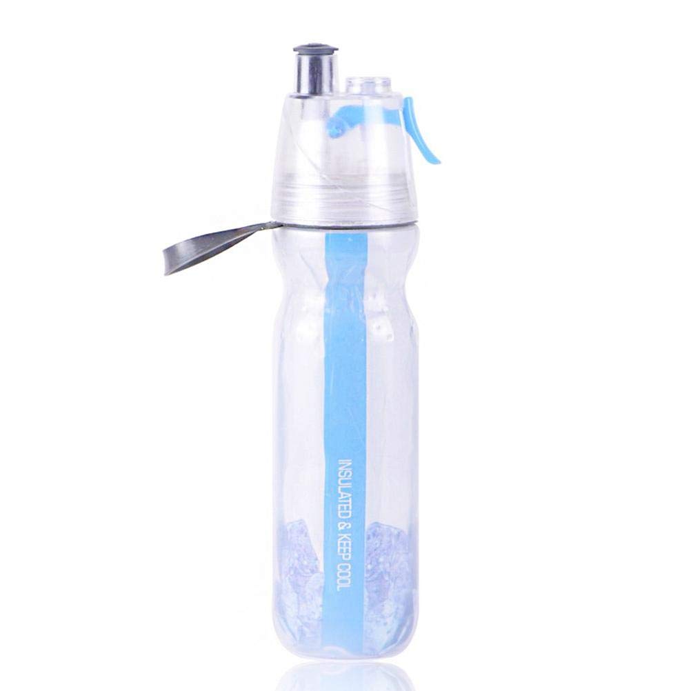 Bouteille d'eau de brumisation fraîche isotherme gourde sport double couche pour l'école