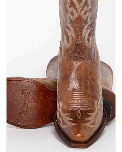 Shyanne Women's Sylvie Dublin Vintage Western Boot Snip Toe - Bbw2074