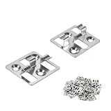 SUPAWAY 100 pezzi Clip di fissaggio per assi WPC in acciaio inossidabile, Clip per terrazz...