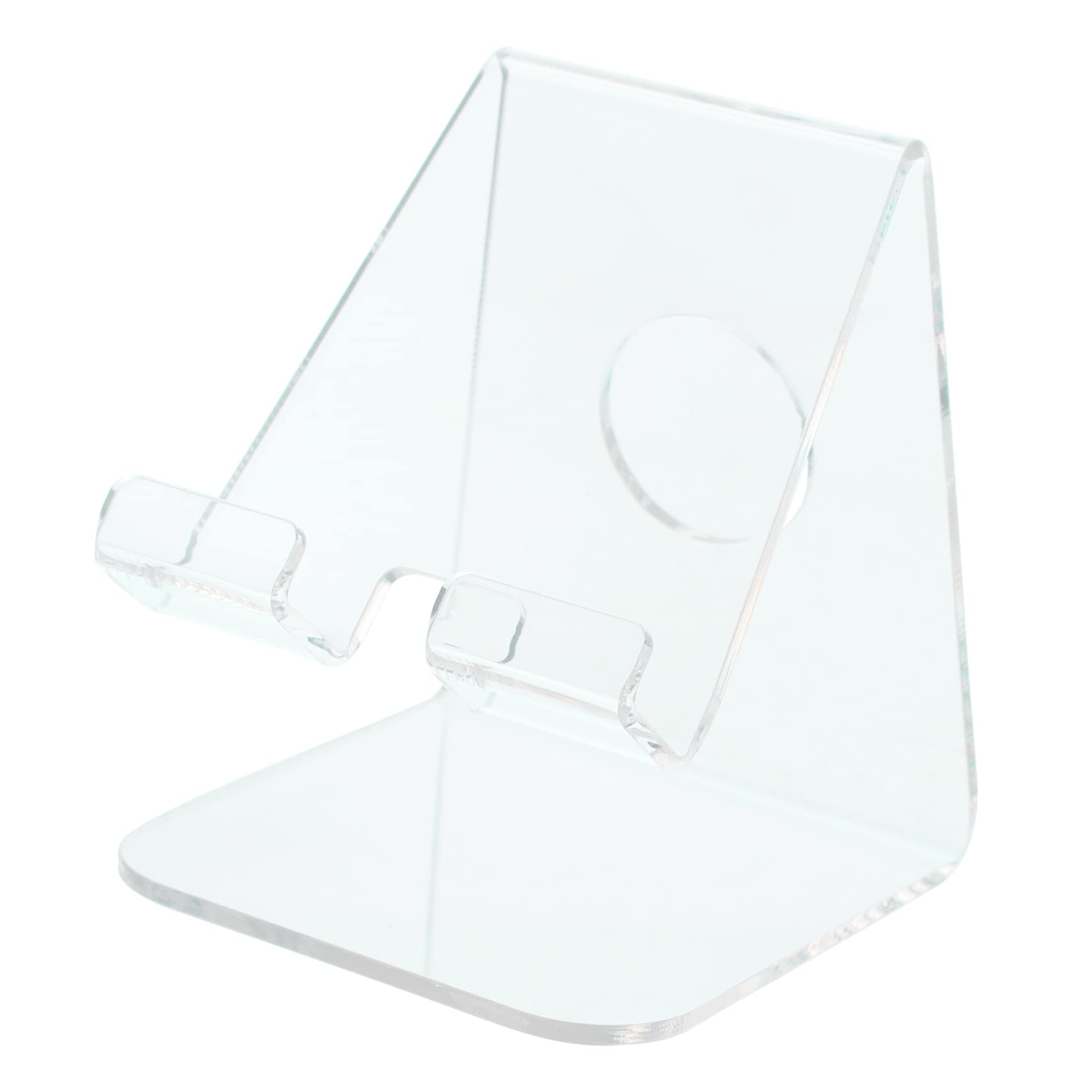 Artibetter 4pezzi Supporto Per Smartphone Trasparente Design Compatto e Leggero Angolo Di Visione Ottimale Per Scrivania e Tavolo Supporto Stabile e Pratico Per Live Streaming e Videochiamate