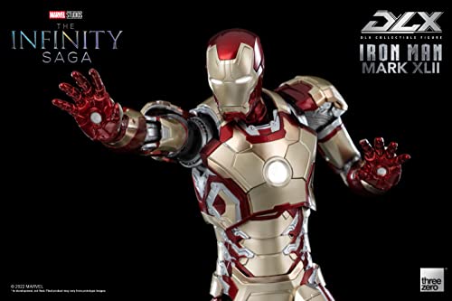 Marvel Infinity Saga: Iron Man Mark 42 1:12 Scale Dlx Action Figure #TOP4