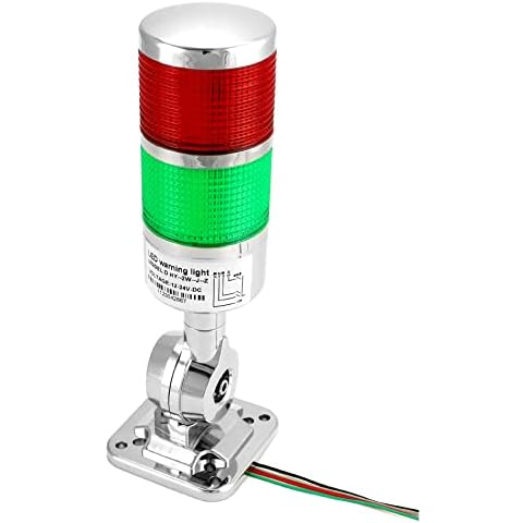 QWORK 12-24V LED Stack Tower Light Cover