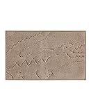 Lacoste Heritage Bath Rug, 32' x 20', 100% Polyester, Sand