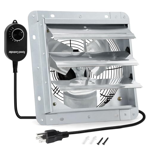 Criditpid 7 Wall-Mounted Exhaust Fan with Controller