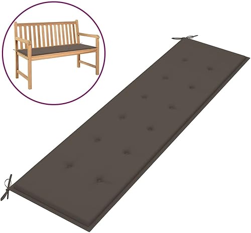 Miniatura 2 de Cojín de banco de jardín, reemplazo de almohadillas de banco de patio, cojines para asientos de banco, cojín para muebles de patio, cojín de asiento