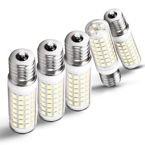 Heifymi E17 LED Light Bulb 6W(60W Halogen Equivalent) 6000K Daylight White 700lm 120V E17 LED...