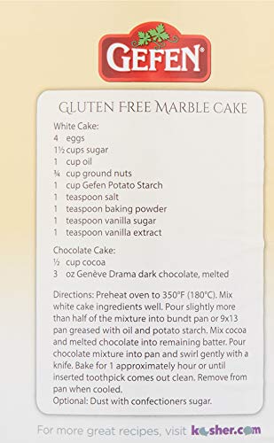 image for Gefen Pure Gluten Free Potato Starch, 24oz for Cooking & Baking (1.5 l