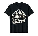 Funny Glamping Design for Women Girls RV Camping Glamping T-Shirt