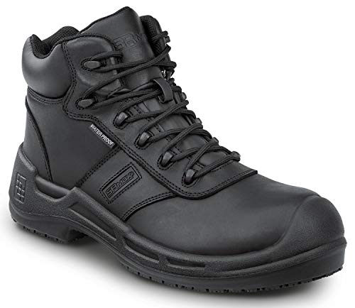 SR Max Cascade, Men's, Black, Soft Toe, Waterproof, Slip Resistant 6 Inch Work Boot