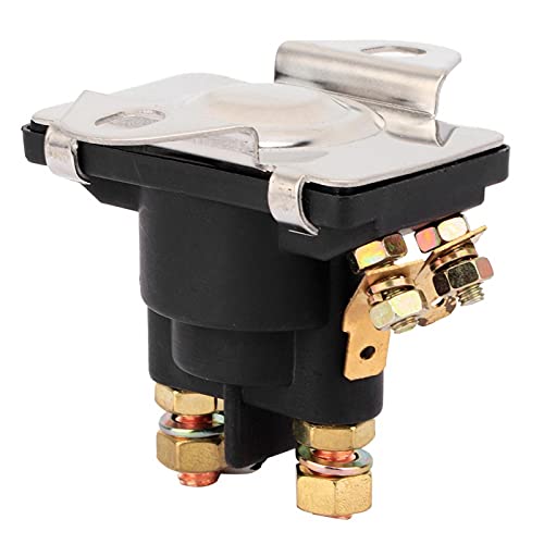 Solénoïde de relais marin Solénoïde de relais de démarreur marin 89-96158T Solénoïde de relais d'inclinaison/de garniture de démarreur marin 12 V pour moteurs Mercruiser Cover