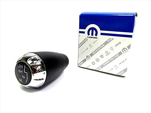Mopar 2011-2018 Compatible with Jeep Compatible with Wrangler JK 4WD Transfer CASE Shifter KNOB Compatible with Chrome Compatible with Trim OEM Compatible