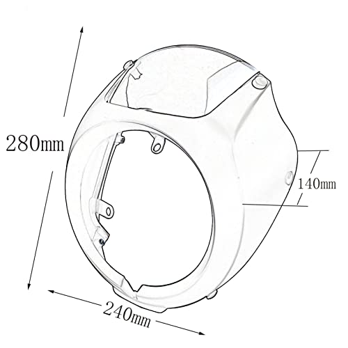 Midimttop Fork Mount Fairing