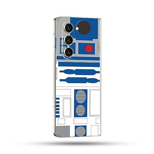 Image of MightySkins Skin Compatible with Samsung Galaxy Z Fold 5 Full Wrap - Cyber Bot | Protective, Durable, and Unique Vinyl Decal wrap Cover | Easy to Apply, Remove, and Change Styles | Made in The USA