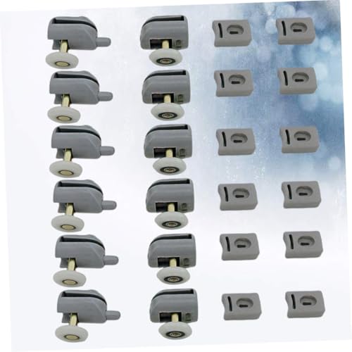 Holibanna Repuestos para Baño Poleas y Rodillos de Mampara 4