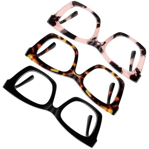 Reglaaly Blue Light Glasses for Woman,UV Protection Computer Eyeglasses(Bluelight3pack7321-V51) Cover