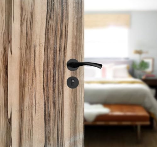 Image of WALLMATE Self Adhesive Wood Grain Wallpaper Vinyl Furniture Sticker Wood Wallpaper Kitchen Wallpaper Wooden Door Desktop Wallpapers (Smoke Wooden, 24x100 Inch)