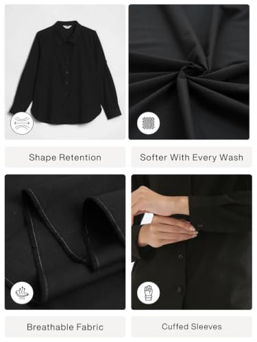 Image of SAADAA Airy Linen Shirt | Solid Regular Fit Casual Shirts Stylish for Women