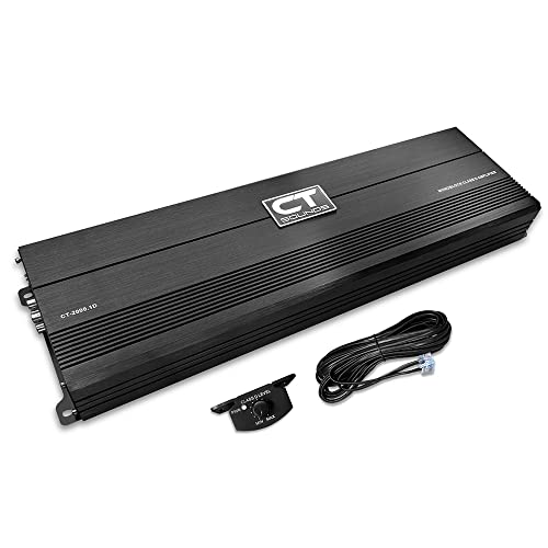 CT Sounds CT-2000.1D Compact Class D Car Audio Monoblock Amplifier, 2000 Watts…