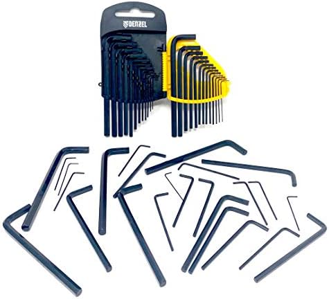 DENZEL Hex key 25pc set combinated MERTIC + TORX (7712307) : Amazon.in ...