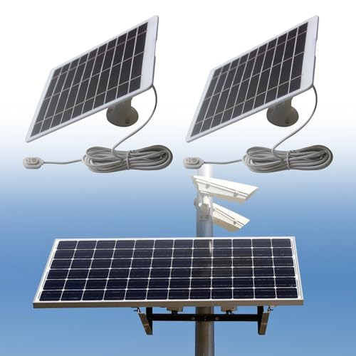 Source d'électricité solaire solide avec outil facile d'installation pour caméra