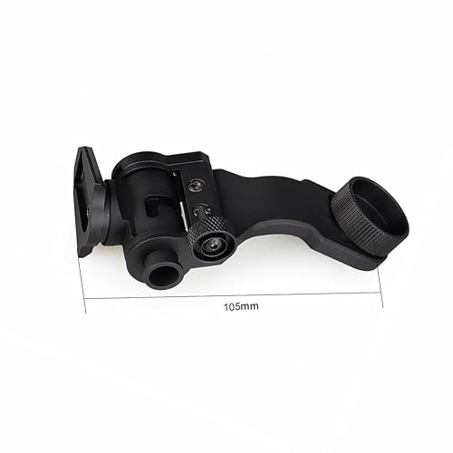 APLUSGEAR Dovetail J-Arm for PVS 14 Night Vision Goggles Mount MVG Helmet Adapter for L4G24 – vue 3