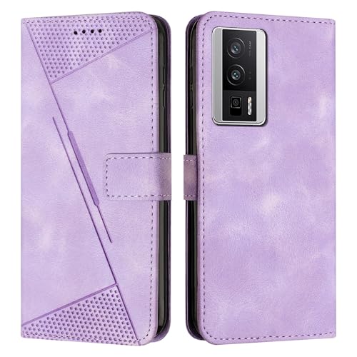 Xiaomi Redmi K60 étui portefeuille antichoc avec dragonne utile