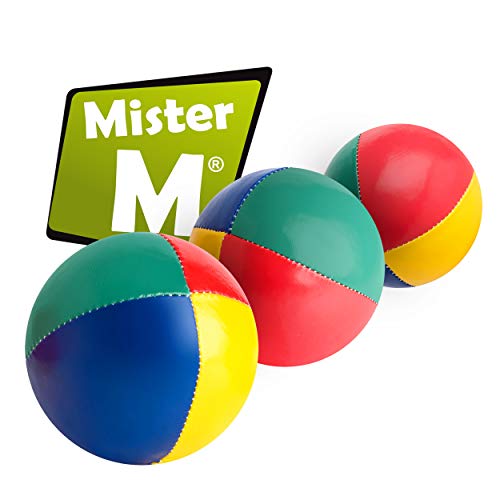 Mister M The Ultimate Juggling Set (Plain, 3 Balls)