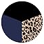 Black/ Navy Blue/ Leopard