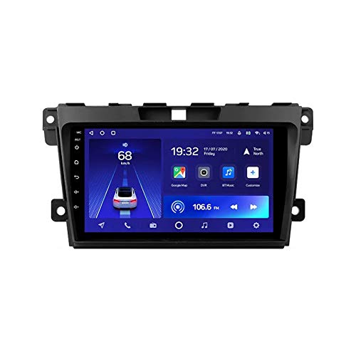 Android Auto Audio Stereo 9 Zoll Touchscreen, Unterstützt Subwoofer-Ausgang BT WiFi FM-Empfänger Spiegel-Link Rückfahrkamera 1080P Video Für Mazda CX7