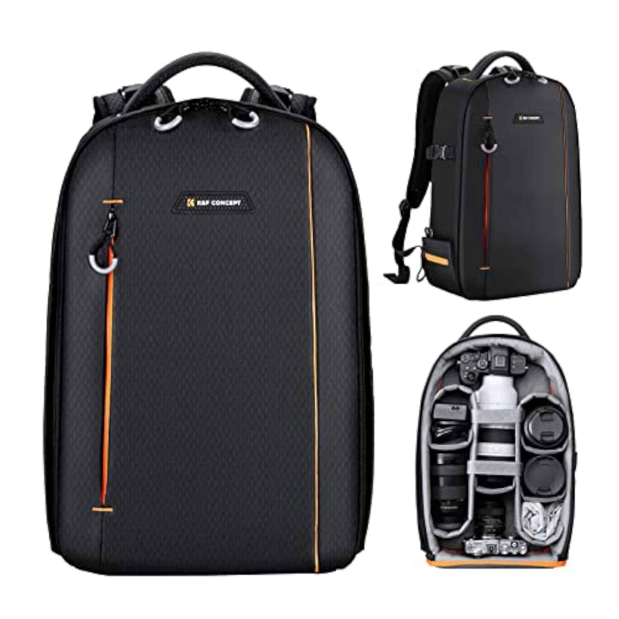 Waterproof Camera Bag with Laptop Compartment