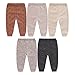 JELYLOVE 5er-Pack Unisex Baby Junge Mädchen Hosen Sets aus 100% Baumwolle Babyzubehör Neugeboren