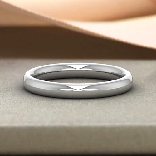 950 Platinum 3.2 mm Plain Wedding Band4
