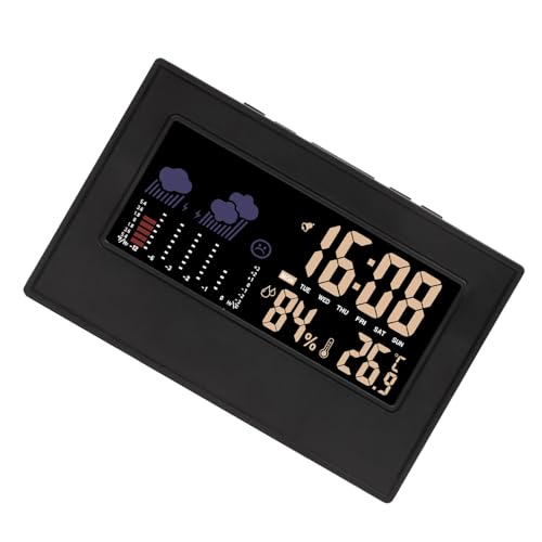 OAEPG Orologio Calendario Digitale Display a Colori Stazioni meteorologiche Monitoraggio umidità della Temperatura in Reale per Decorazioni uffici Domestici Monitoraggio della Temperatura in