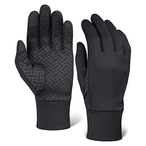 Tough Outdoors Winter Gloves - Womens and Mens Waterproof Touch Screen Gloves - Hiking, Texting, Cycling Warm Thermal Touchscreen Snow Glove Liners for Men and Women - XS/Small Cover