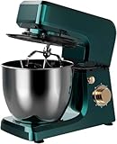 Bol spacieux de 10 litres : Ce robot pâtissier est équipé d’un bol en acier inoxydable de 10 litres, idéal pour toutes vos préparations culinaires. Ses poignées ergonomiques et son couvercle anti-éclaboussures monobloc facilitent son utilisation et son nettoyage.