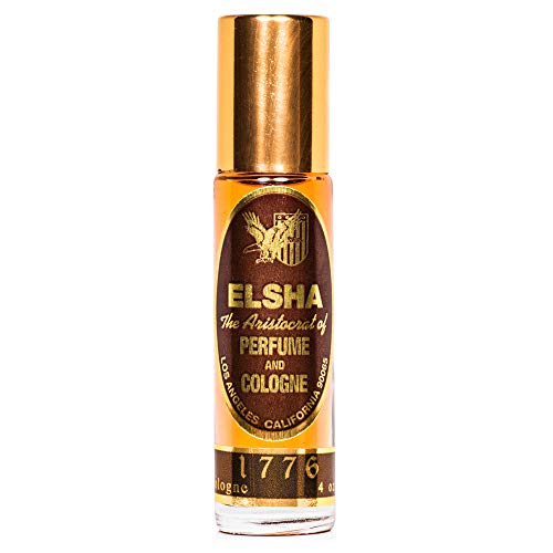 ELSHA COLOGNE 10ml Travel Size - 1776 - Original Manufacturer - 10ML Bottle - Aristocrat Cologne and Perfume - Long lasting scented cologne manufactured in the USA