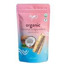 Ava Organic Coconut Crispy Rollers 14.1 Ounce