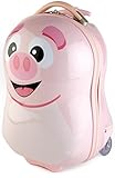 BRUBAKER Cute Piggy Suitcase Luggage for Kids