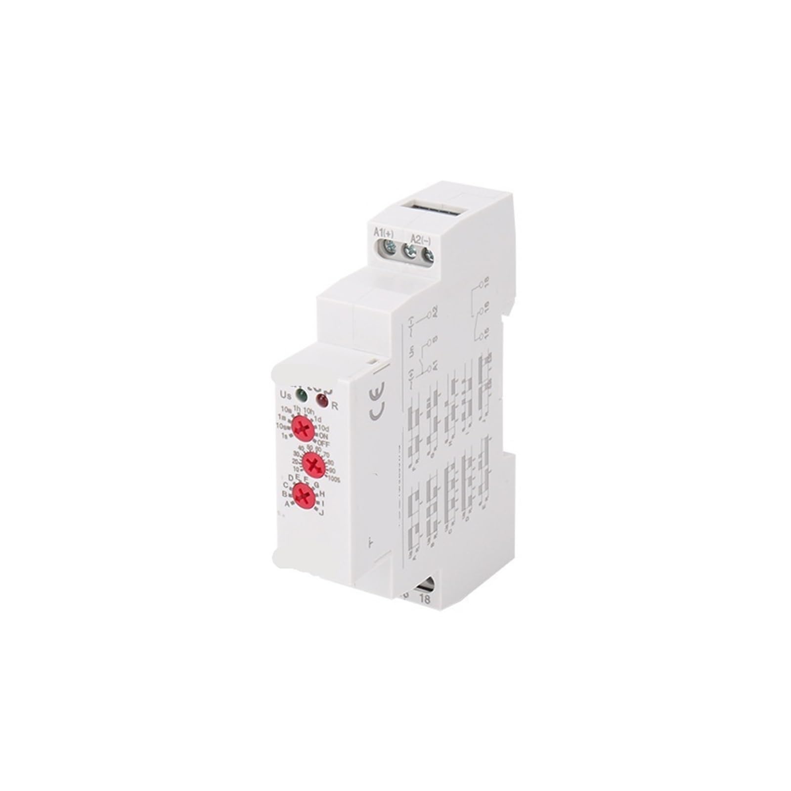 Relais temps cycle retard ATM1-M1 AC 220V haute précision rail DIN