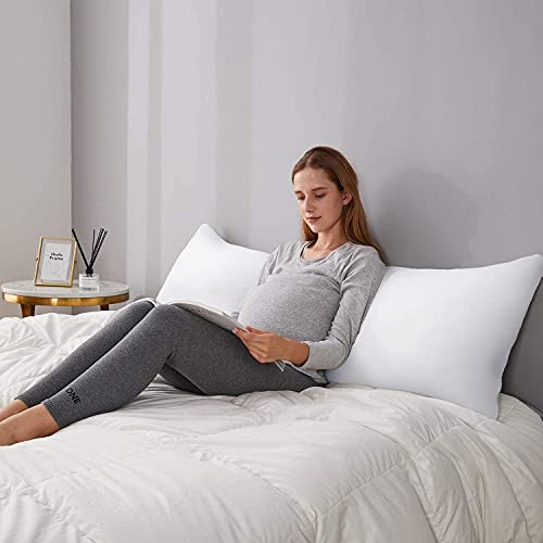 Rohi Orthopedic Multi-Purpose Bolster - Pregnancy Maternity Support Pillow - Double 4ft 6” Bolster Pillow